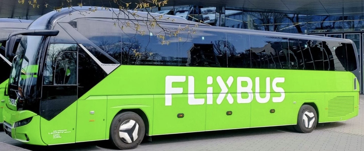 FlixBus-Reisebus von Lenhard Reisen